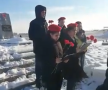 Присвоение отряду имени Героя Советского Союза В. Давыдова.